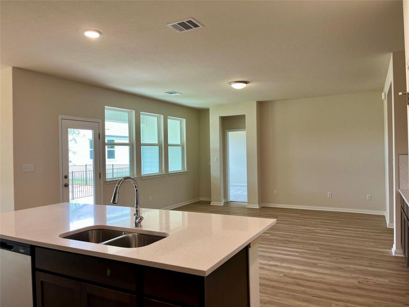 Furnished interior view inside a new home in Anthem Cottages, Kyle (Image 5).