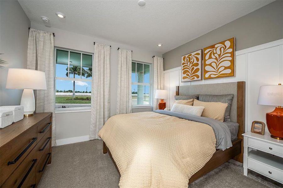 Furnished interior view inside a new home in Wellen Park, Venice (Image 24).