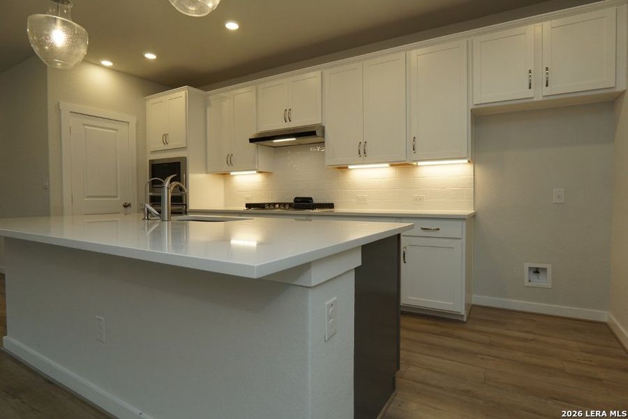 Furnished interior view inside a new home in Ladera - High Point 45', San Antonio (Image 12).