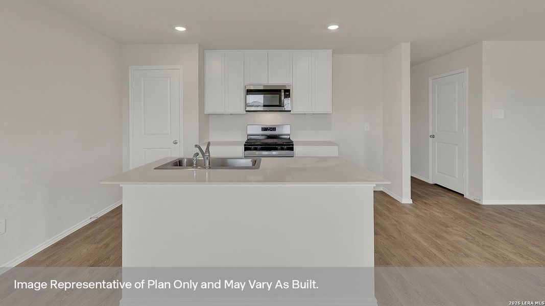Furnished interior view inside a new home in Navarro Fields, Seguin (Image 5).