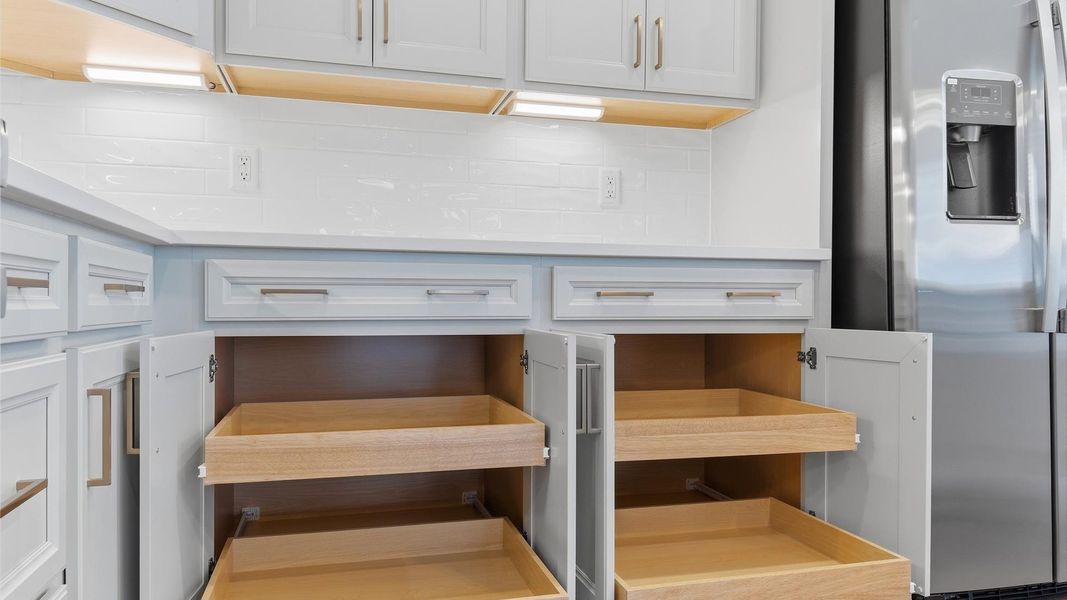 Furnished interior view inside a new home in Village at Midway, Anderson (Image 14).