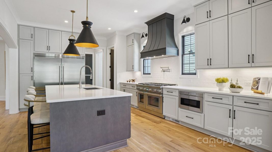Furnished interior view inside a new home in , Charlotte (Image 17).