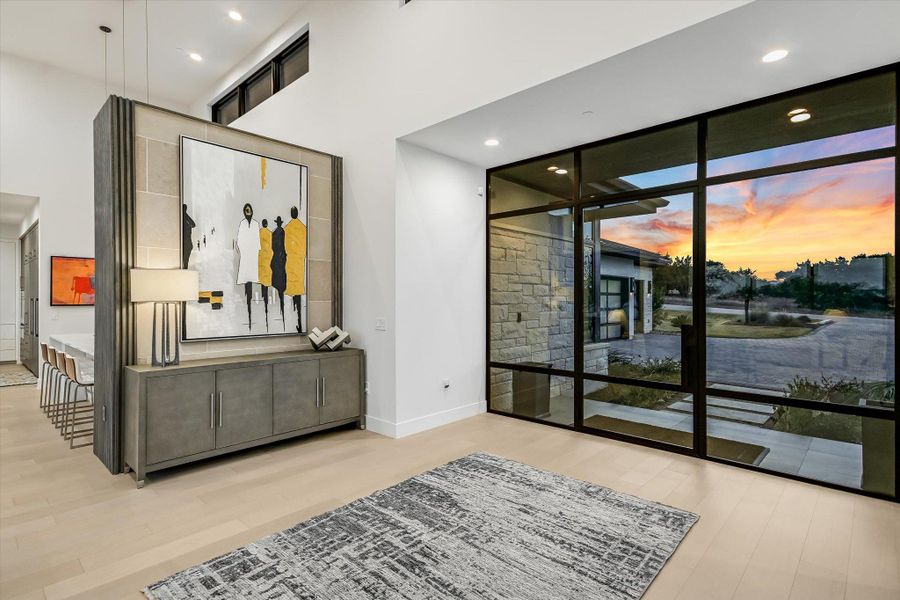 Furnished interior view inside a new home in , Austin (Image 11). Furnished interior view inside a new home in , Austin (Image 11).