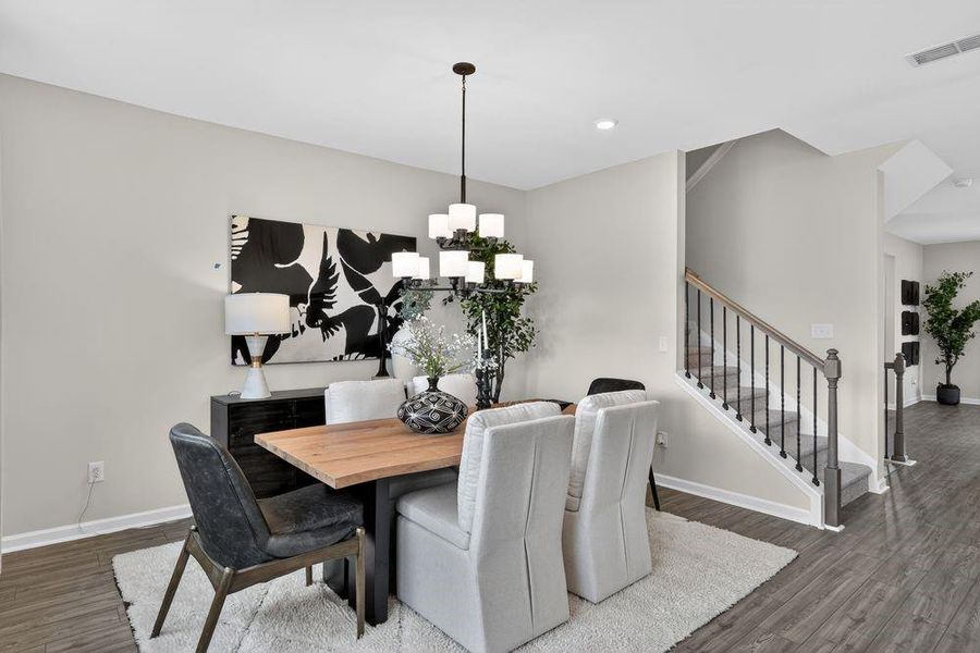 Furnished interior view inside a new home in Dreycott, Lawrenceville (Image 17).