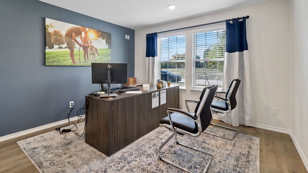 Furnished interior view inside a new home in The Reserve at Timber Creek, Lindale (Image 11).
