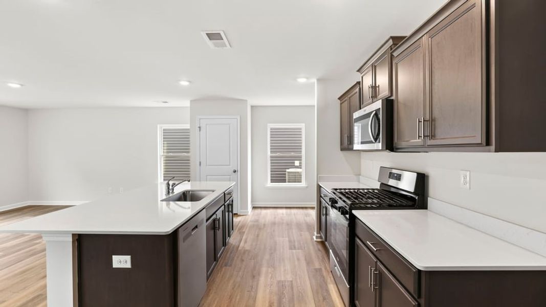 Furnished interior view inside a new home in Durbin Meadows, Fountain Inn (Image 10).