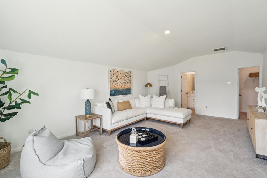 Furnished interior view inside a new home in , Summerville (Image 33). Furnished interior view inside a new home in , Summerville (Image 33).