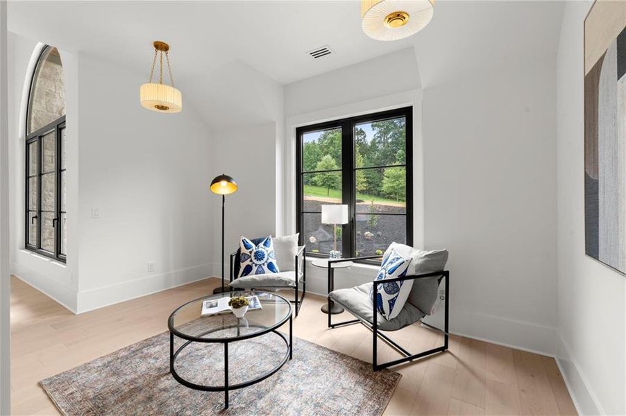 Furnished interior view inside a new home in , Alpharetta (Image 19).