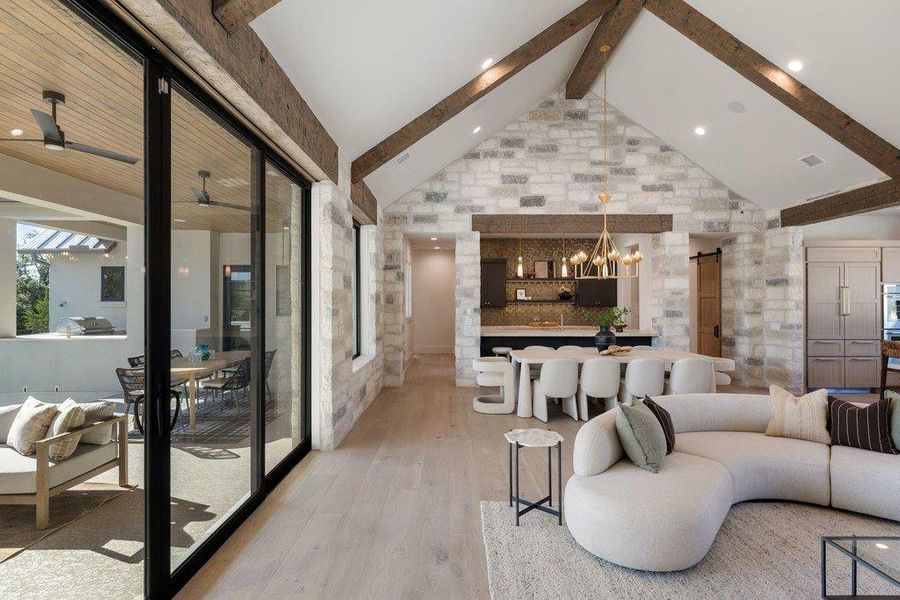 Western sliding doors seamlessly connect indoor and outdoor living. Western sliding doors seamlessly connect indoor and outdoor living.
