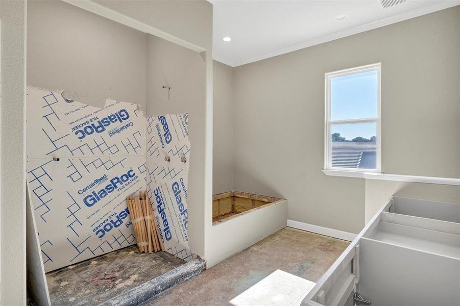 In-progress construction of a new home in , Granbury, TX (Image 27). In-progress construction of a new home in , Granbury, TX (Image 27).