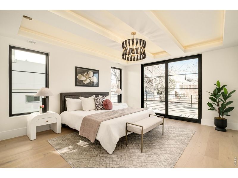 Furnished interior view inside a new home in , Denver (Image 17).