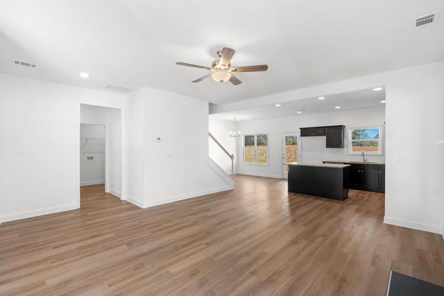 Spacious, unfurnished interior of a new home in , Locust Grove (Image 15).