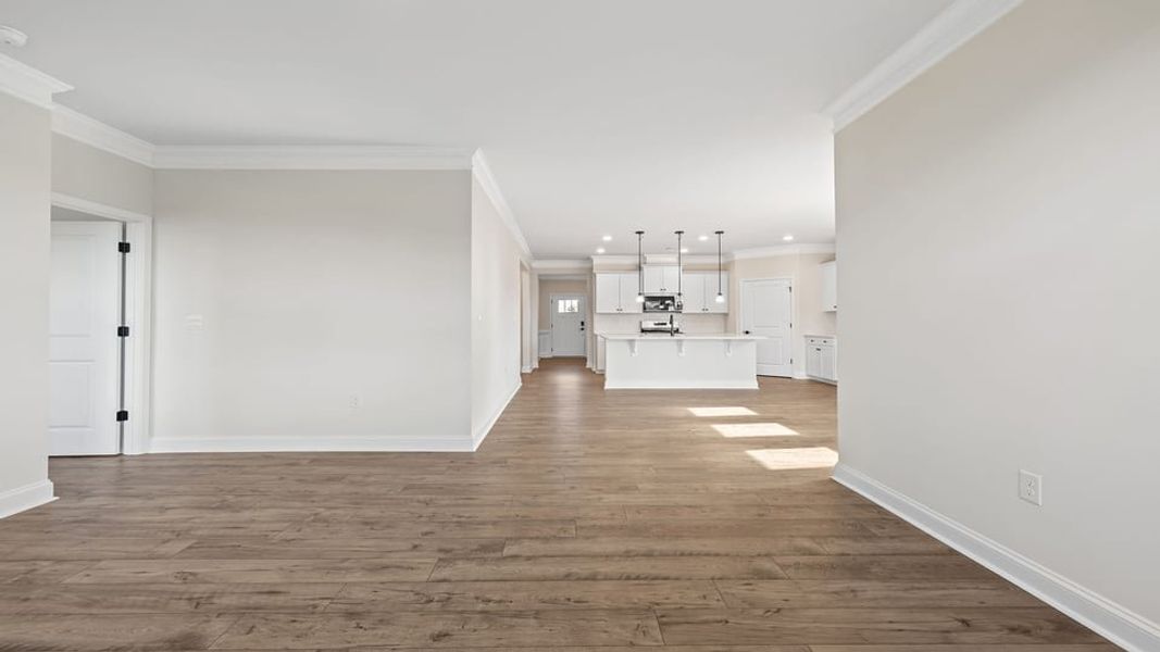 Spacious, unfurnished interior of a new home in The Villas at Pine Valley, Boiling Springs (Image 18).