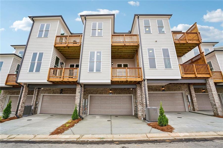 Front exterior of a new home in Waterhaven, Cumming, GA, highlighting curb appeal (Image 26).