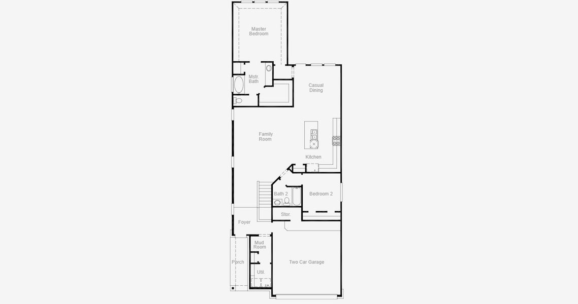 2D floor plan layout of this home in Two Step Farm, Montgomery, TX (Image 2). 2D floor plan layout of this home in Two Step Farm, Montgomery, TX (Image 2).