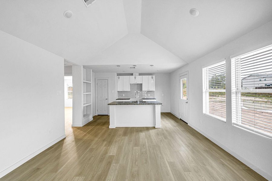 Furnished interior view inside a new home in , Hempstead (Image 4). Furnished interior view inside a new home in , Hempstead (Image 4).