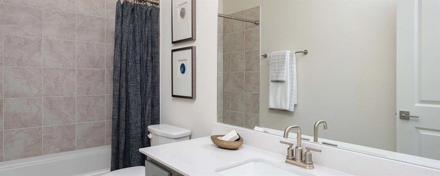 Furnished interior view inside a new home in The Farm, Allen (Image 10). Furnished interior view inside a new home in The Farm, Allen (Image 10).