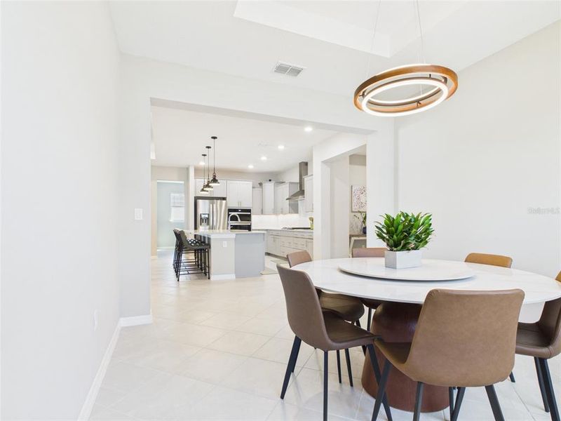 Furnished interior view inside a new home in , Ocala (Image 14).