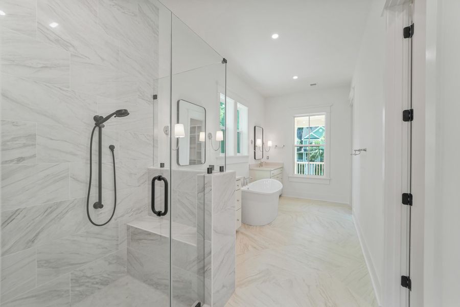 Furnished interior view inside a new home in , Hollywood (Image 17).