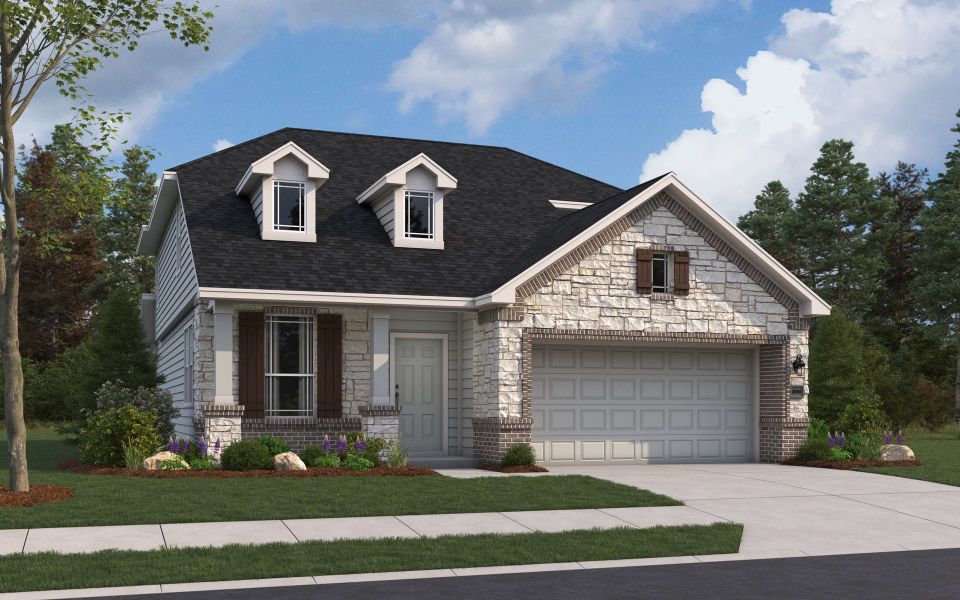 Rendering of floor plan. Colors and features may differ from shown representation.