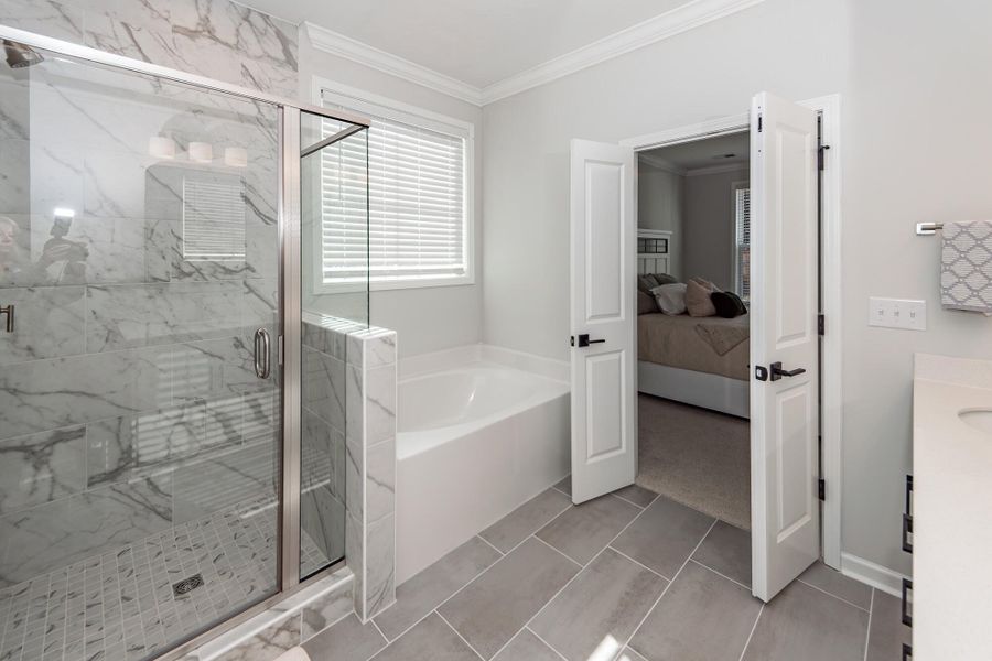 Furnished interior view inside a new home in High Point at Foxbank, Moncks Corner (Image 33).