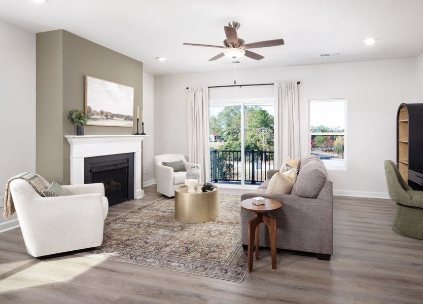 Representative furnished interior of a home built from the The Beckett by Cothran Homes in Holly View, Greenville (Image 41). Representative furnished interior of a home built from the The Beckett by Cothran Homes in Holly View, Greenville (Image 41).