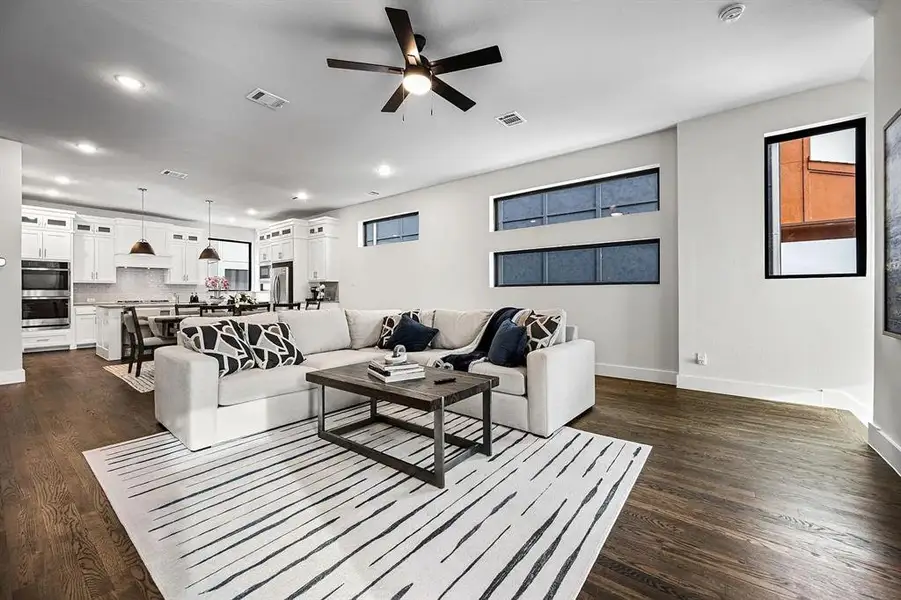 Furnished interior view inside a new home in , Rowlett (Image 4).