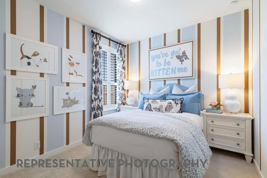 Furnished interior view inside a new home in Midline, Webster (Image 37).