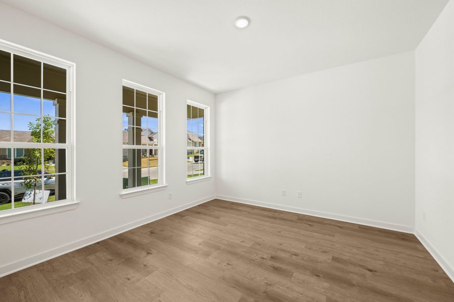 Spacious, unfurnished interior of a new home in The Village at Elm Creek, Troy (Image 9). Spacious, unfurnished interior of a new home in The Village at Elm Creek, Troy (Image 9).