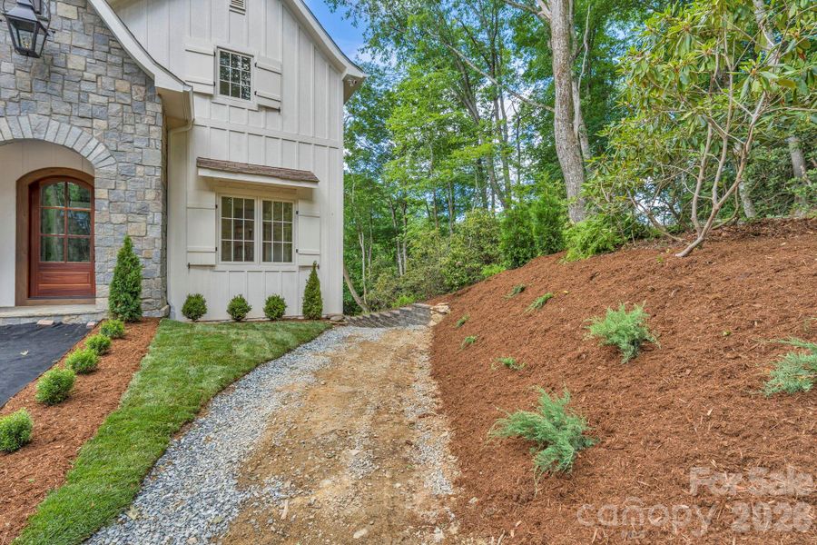 path to golf cart storage