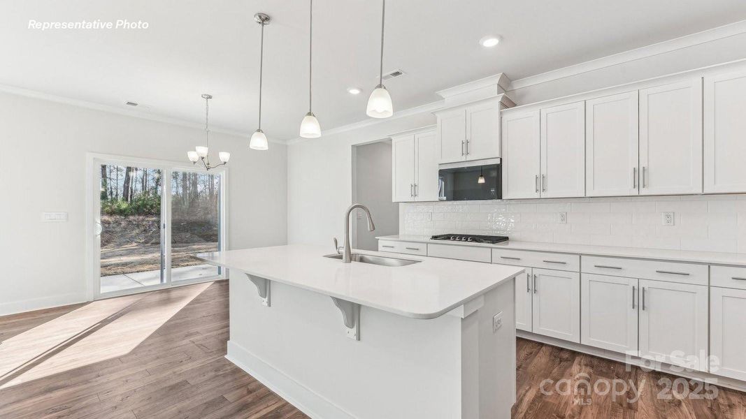 Furnished interior view inside a new home in Westport, York (Image 5).