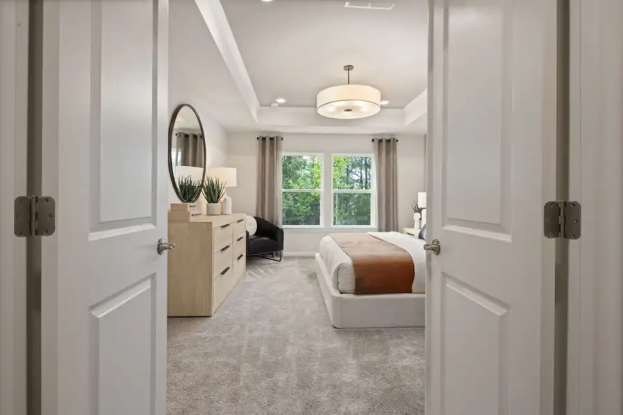 Furnished interior view inside a new home in Everton, Durham (Image 8).