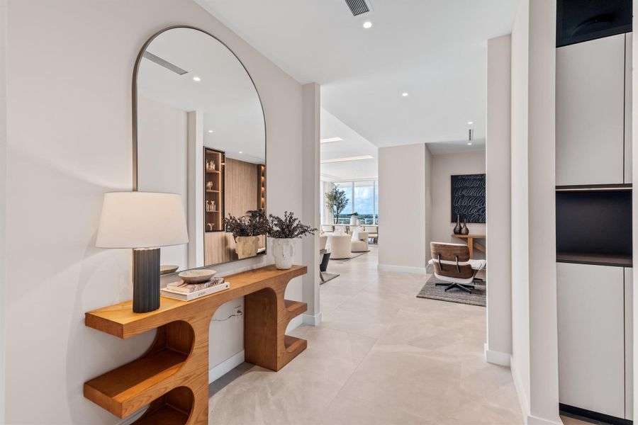 Furnished interior view inside a new home in , Boca Raton (Image 31).