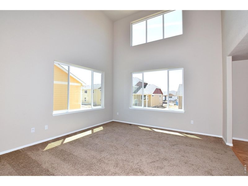 Spacious, unfurnished interior of a new home in Union Colony West, Greeley (Image 35).