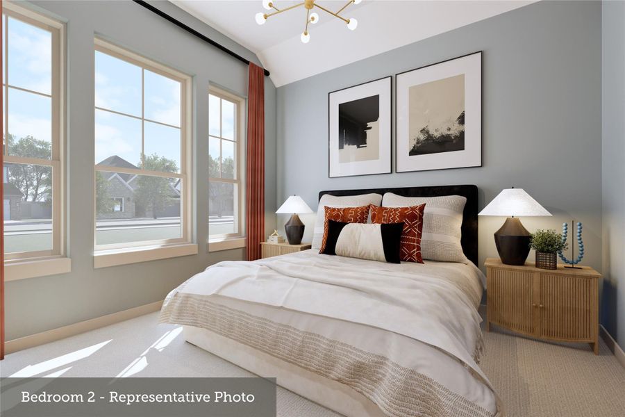 Furnished interior view inside a new home in , Texas City (Image 15).