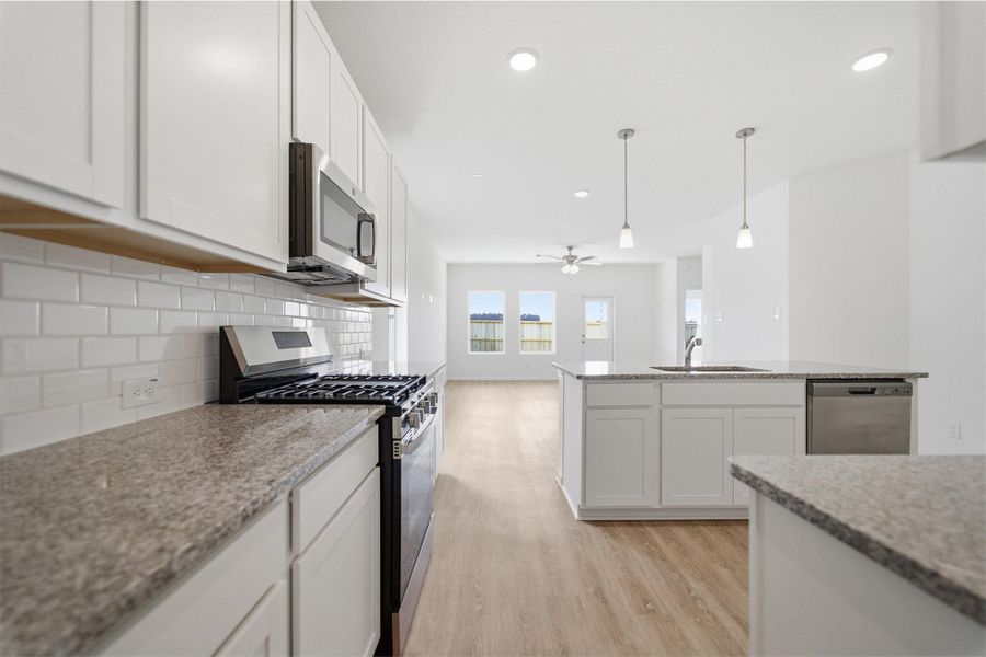 Furnished interior view inside a new home in Colony at Pinehurst, Pinehurst (Image 14).
