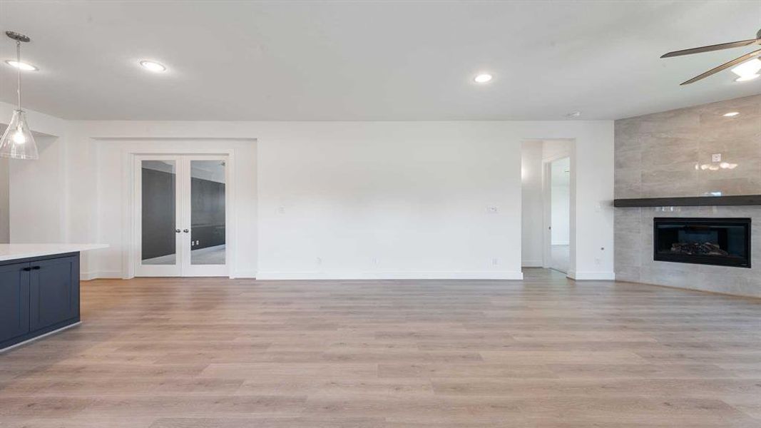 Spacious, unfurnished interior of a new home in Mosaic 50', Celina (Image 22). Spacious, unfurnished interior of a new home in Mosaic 50', Celina (Image 22).