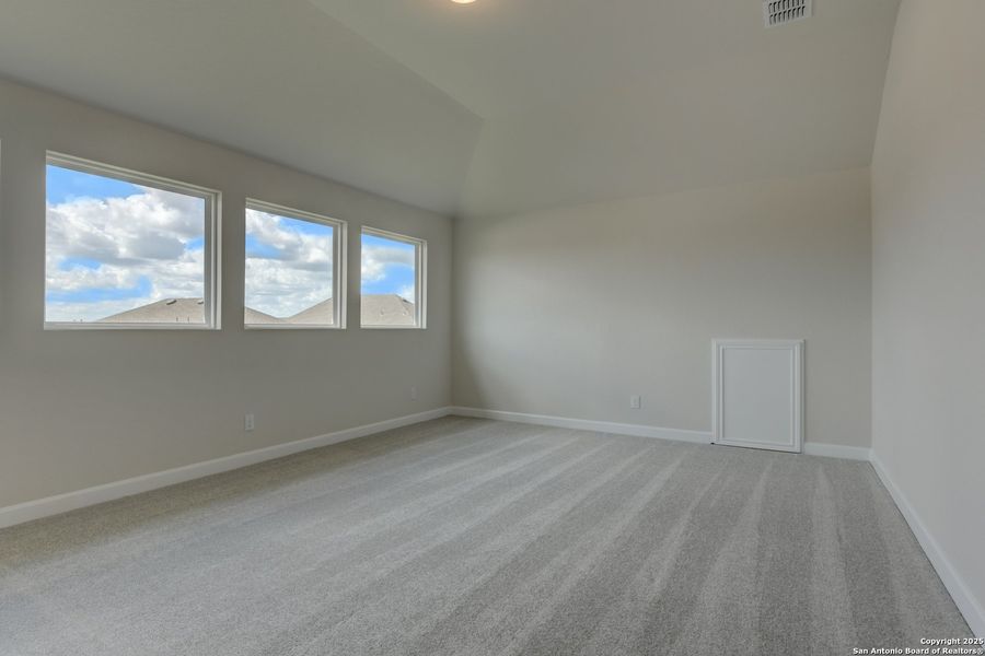 Spacious, unfurnished interior of a new home in Megan's Landing 50's, Castroville (Image 25). Spacious, unfurnished interior of a new home in Megan's Landing 50's, Castroville (Image 25).