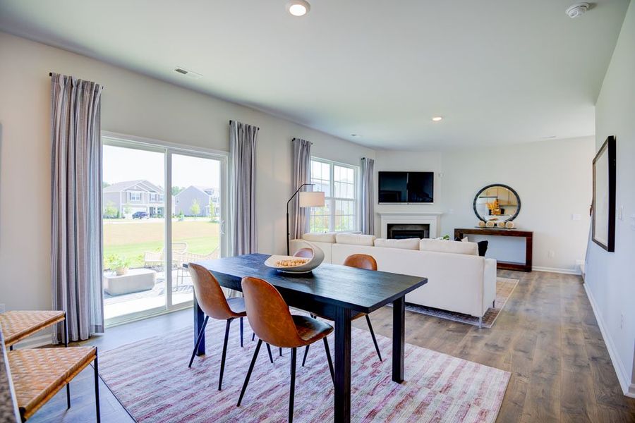 Representative furnished interior of a home built from the PENWELL by D.R. Horton in West New Bern, New Bern (Image 11).