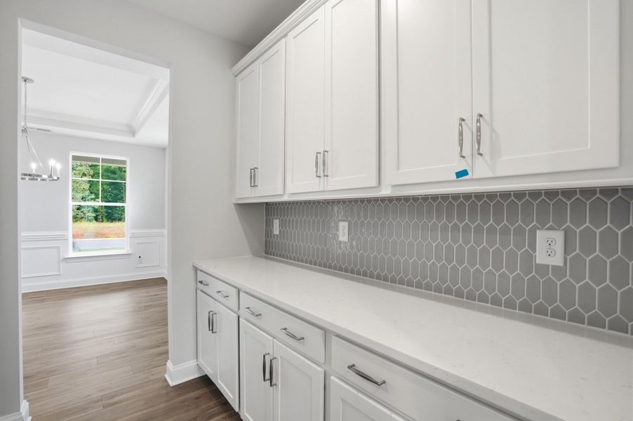 Furnished interior view inside a new home in Enclave at Riverdale, Huntersville (Image 6).