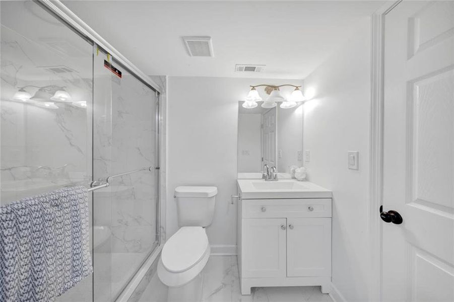 Furnished interior view inside a new home in , Atlanta (Image 19). Furnished interior view inside a new home in , Atlanta (Image 19).