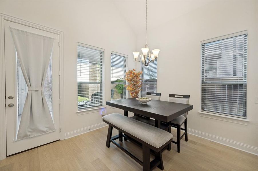 Furnished interior view inside a new home in Cambridge Crossing, Celina (Image 12). Furnished interior view inside a new home in Cambridge Crossing, Celina (Image 12).
