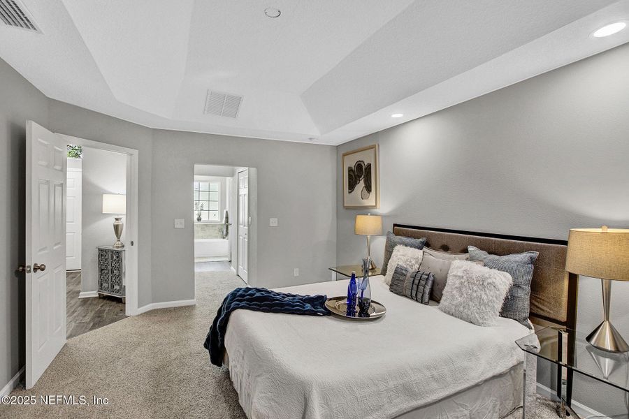 Furnished interior view inside a new home in , Jacksonville (Image 14).