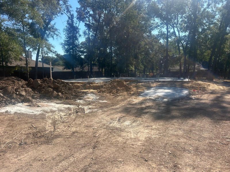 Site preparation for new homesites in , Woodbranch (Image 5).
