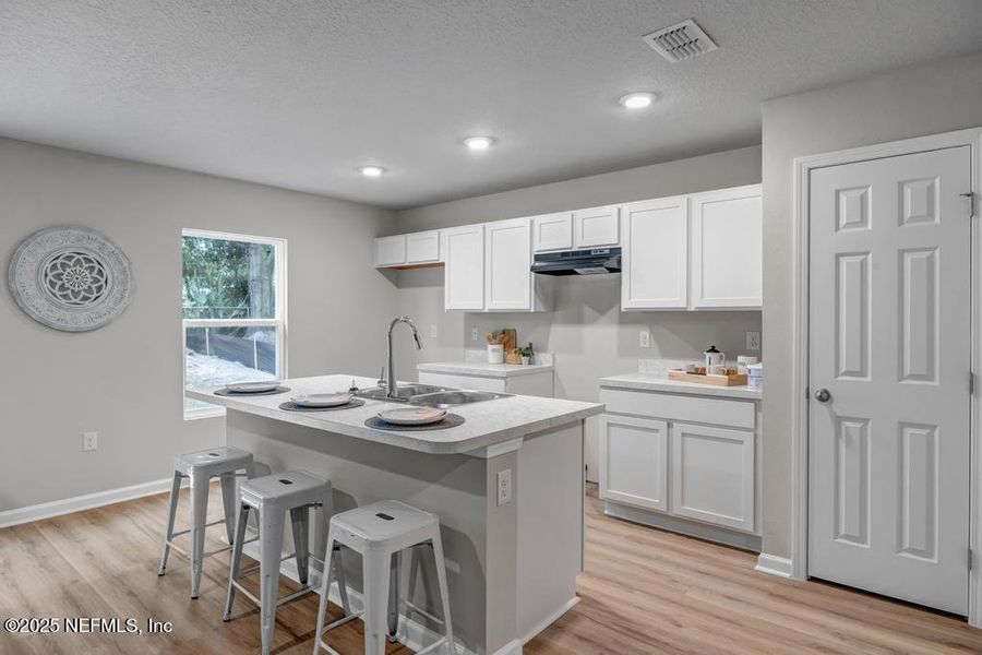 Furnished interior view inside a new home in , Jacksonville (Image 2).
