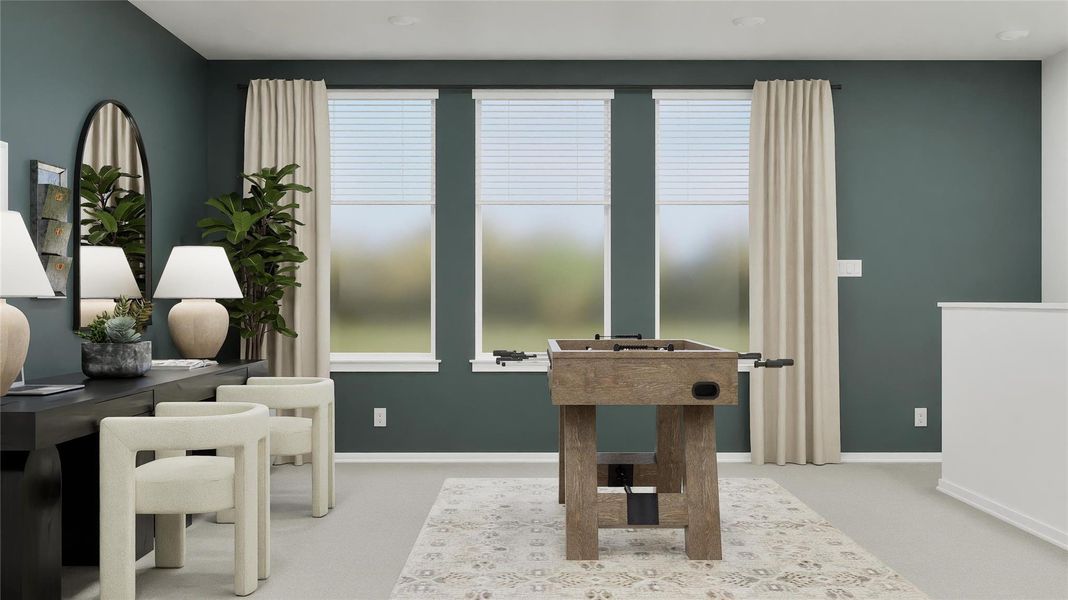 Furnished interior view inside a new home in Anniston, Katy (Image 15).