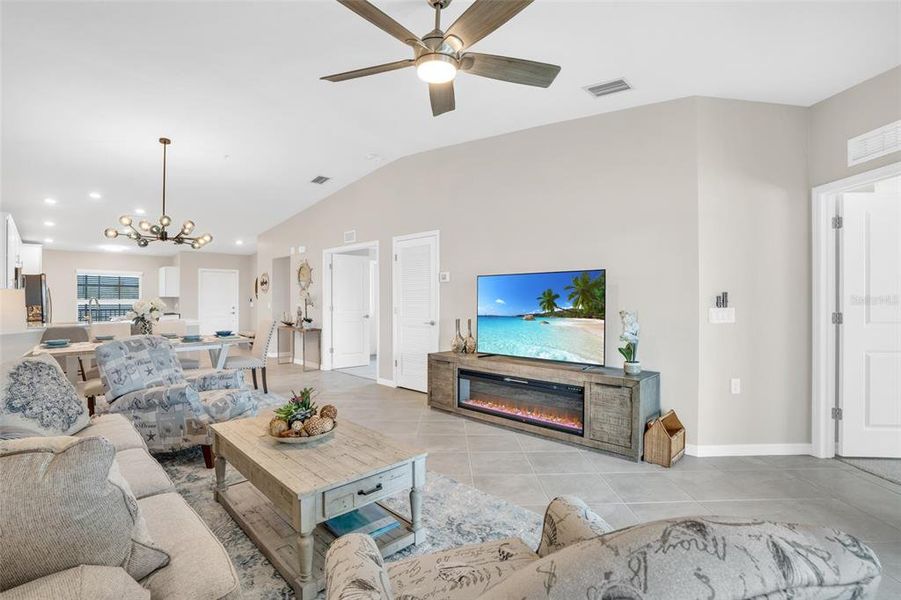 Furnished interior view inside a new home in , Punta Gorda (Image 23).