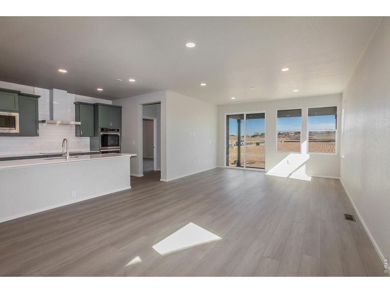 Spacious, unfurnished interior of a new home in Prairie Song Story Collection - Single Family Homes, Windsor (Image 29).