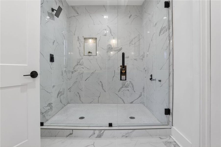 Furnished interior view inside a new home in , Atlanta (Image 18).