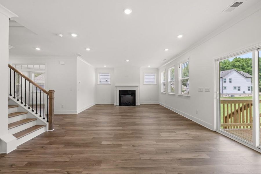 Spacious, unfurnished interior of a new home in Willow Creek, Watkinsville (Image 19).